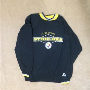 NFL vintage oldschool Pittsburgh Steelers Crewneck